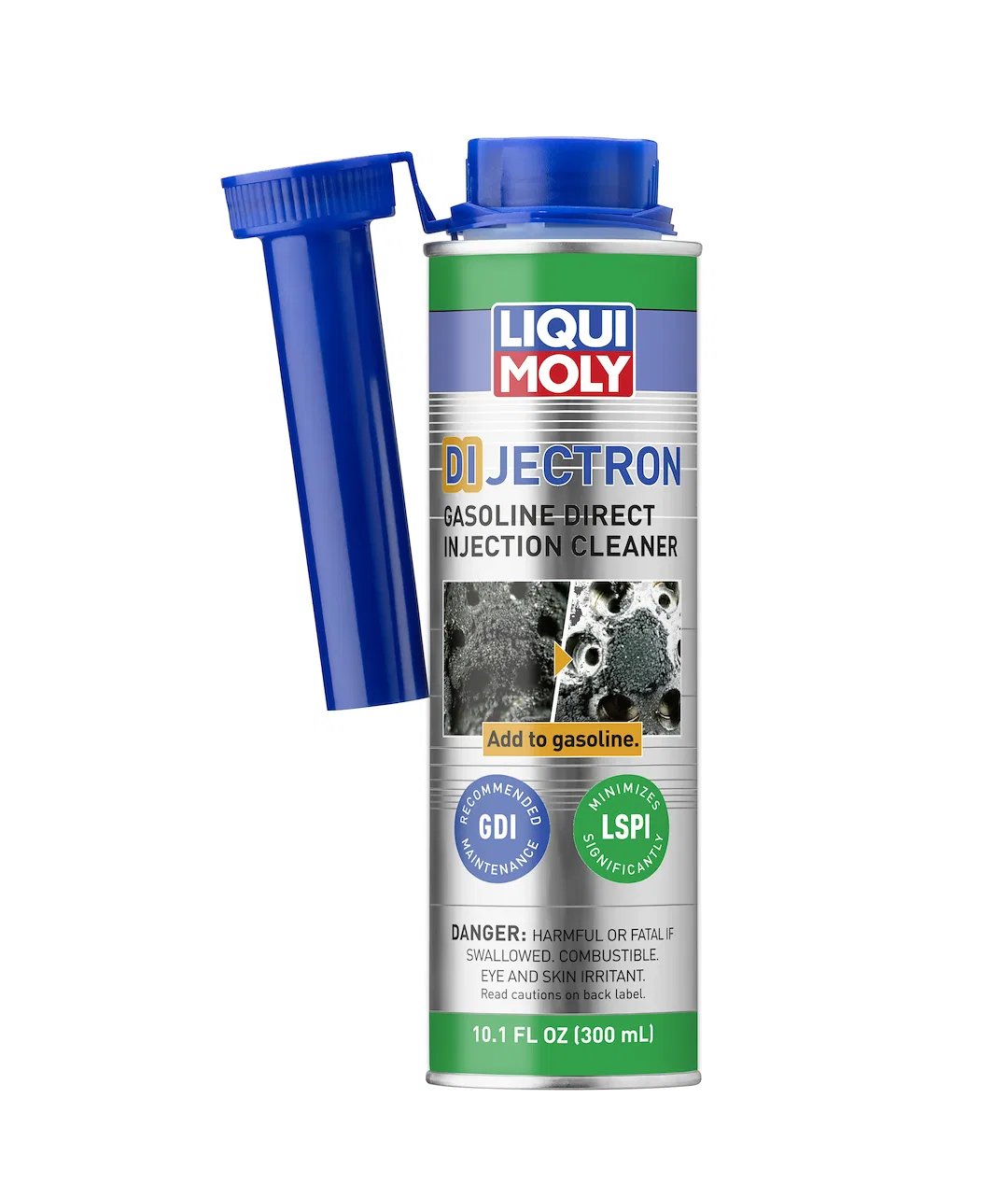22076 – LIQUI MOLY Fuel Additive, Fuel System Cleaner Treats 10.5 To 18 Gallons For Gasoline 300 Milliliter Can Singl...